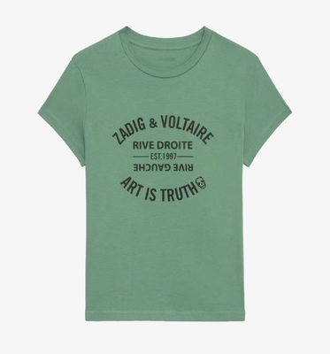 Camiseta Zadig Walk Blason verde